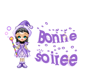 BONNE SOIREE A VOUS TOUS ET TOUTES GROS BISOUS CARO