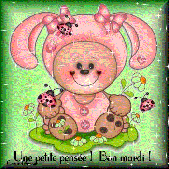 BON MARDI A TOUS ET TOUTES GROS BISOUS