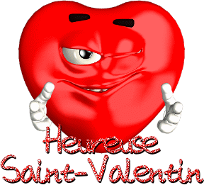 BON MERCREDI ET BONNE ST VALENTIN A TOUS ET TOUTES KISS