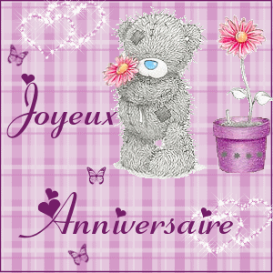 JOYEUX ANNI MA NANOU PLEINS DE GROS BISOUS