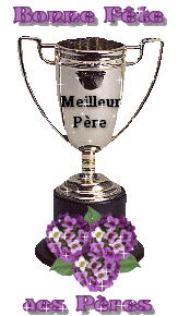 BONNE FETE A TOUS LES PAPAS BISOUS