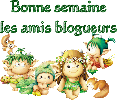 BONNE SEMAINE A VOUS TOUS ET TOUTES KISS C@RO