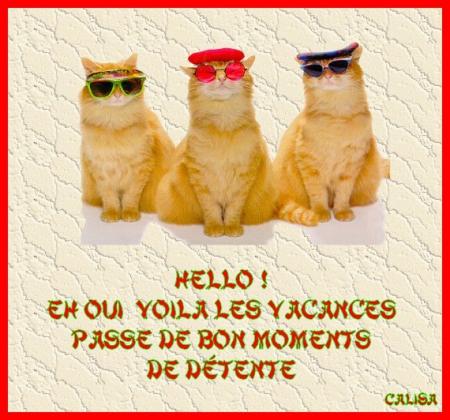 BONNE VACANCES A TOUS ET TOUTES KISS CARO