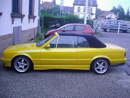 LA VOITURE DE MON CHERI BMW CABRIOLET PROMIS D'AUTRES  PHOTOS KISS