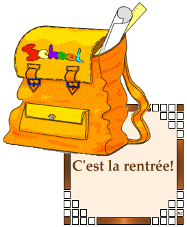 BONNE RENTREE DES CLASSES A TOUS ET TOUTES