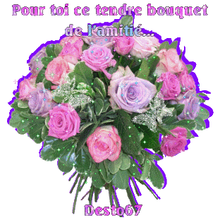 MERCI A TOI A S@M DE DESTO67 POUR CE BOUQUET