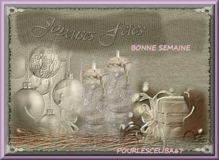 BONNE SEMAINE A TOUS ET TOUTES KISS C@RO